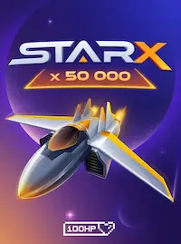 StarX crash espacial TestBrand